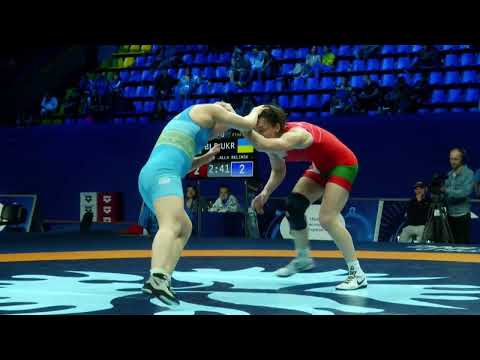 Final 1/2 ww féminine 76kg, Wrestling VASILISA MARZALIUK ( BLR) vs ALLA BELINSKA (UKR)