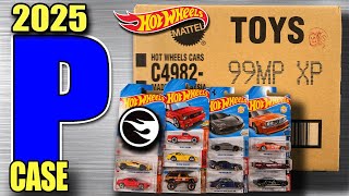 Opening 2025 Hot Wheels P Case! TREASURE HUNT found!!