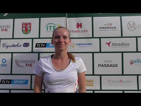 Anastasia Zarycká po prohře v prvním kole deblu na MACHA LAKE OPEN 2019