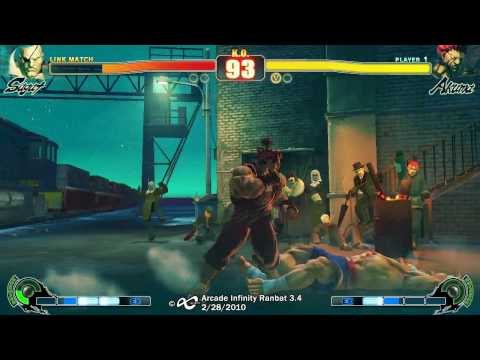 SF4 Ranbat 3.4 - Top 8 Sextaro(AK) vs Combojack(SA/RY)