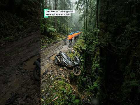 Motor PCX Terjatuh di Jalan Licin, Akhirnya di Restorasi Jadi Tema Unik ❤️#shorts #ramadhan