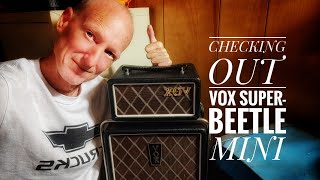 VOX SUPER-BEETLE (NuTube Tech) Vox amp In the room Review...Tones (Strat)