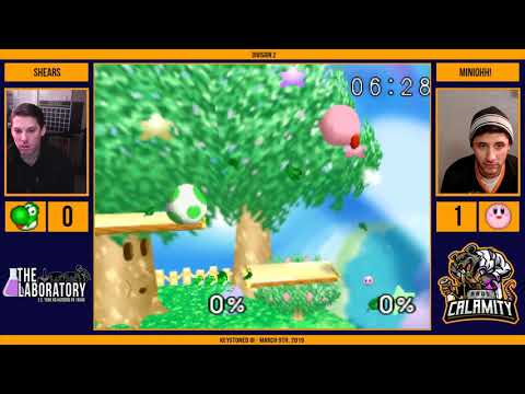 Keystoned III | Shears (Yoshi) vs Miniohh! (/C2) - Division 2 - Super Smash Bros.