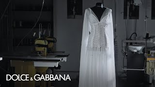 Dolce & Gabbana #DGFattoAMano: Dolce&Gabbana Long Chiffon Dress
