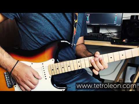 Guitar lick in Bm natural pentatonic - How to play licks [Tetrolick #6]
