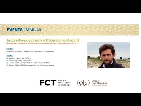 Lecture 4: Analytic theory of Frobenius manifolds - II