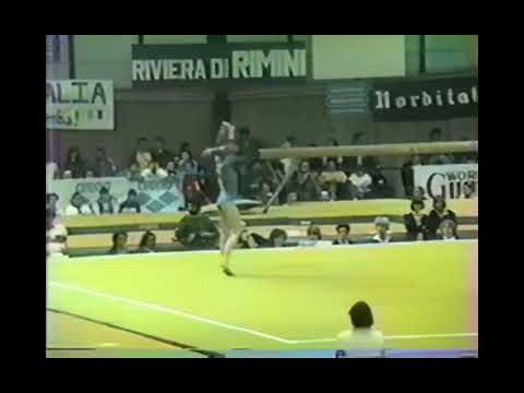 EF FX 1984 Jr European Championships   Alena Drevjana CZE