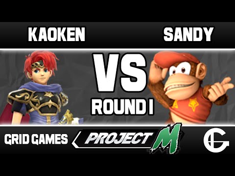 Kaoken (Roy) VS Sandy (Diddy Kong) | Grid Project M Weekly 52 | Round 1