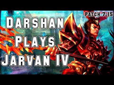CLG Darshan Plays Jarvan IV vs Shen Top - S7 Ranked | Patch 7.15