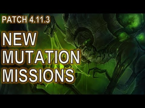 Starcraft II: Patch 4.11.3 New Mutations!