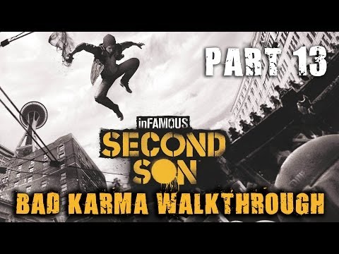 Infamous: Second Son Walkthrough Expert Difficulty Part 13 HD