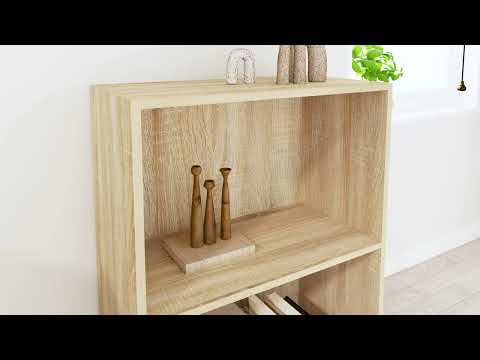 Bücherregal 3016488 Eiche Sonoma Dekor - Breite: 60 cm