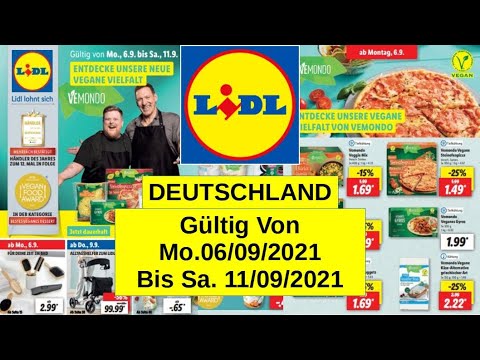 Lidl Von Mo., 06.09.2021 Bis Sa., 11.09.2021 LIDL / ALDI / EDEKA - NEUE PRODUKTE Prospekt