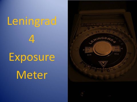 Leningrad 4 exposure meter