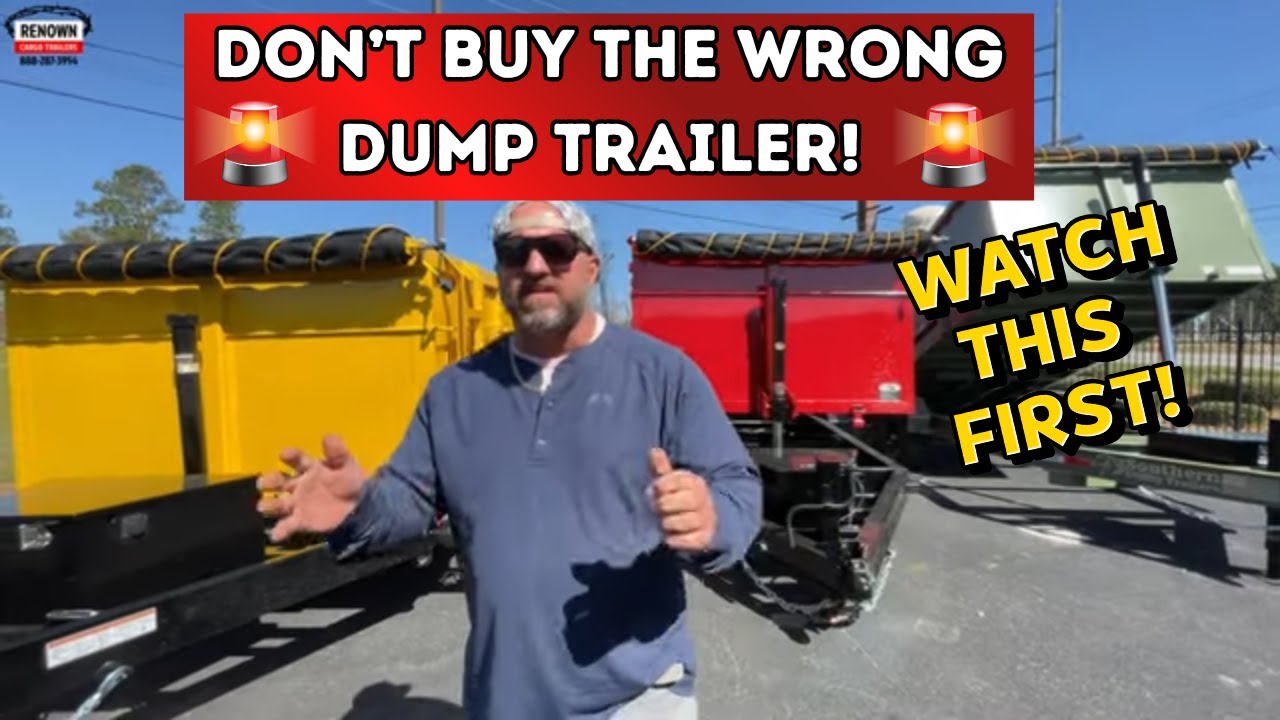 Best Dump Trailers for Heavy Loads – What You NEED to Know Before Buying! 💪🔥