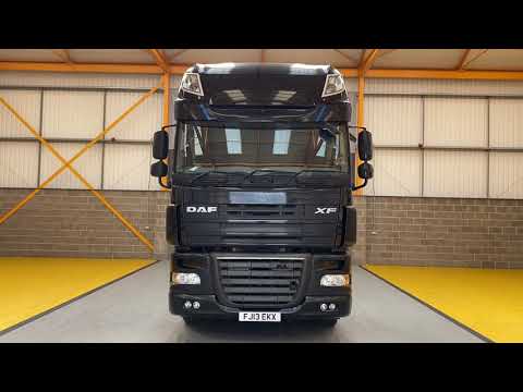 New In Stocklist For Sale: DAF XF105 460 SUPERSPACE EURO 5, 6X2 TRACTOR UNIT - 2013 - FJ13 EKX