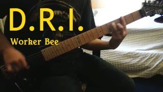 D.R.I. - Worker Bee Guitar Cover (SOLO INCLUDED)