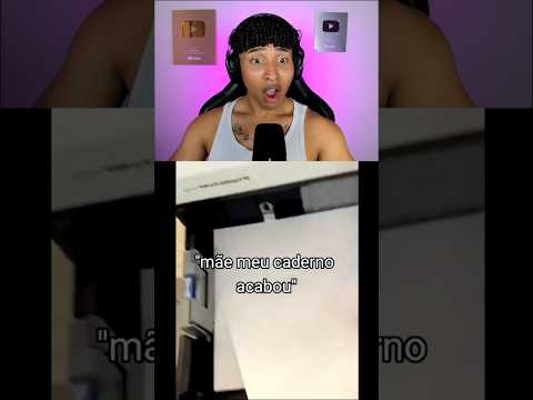 “mãe meu caderno acabou” #ryansamuel