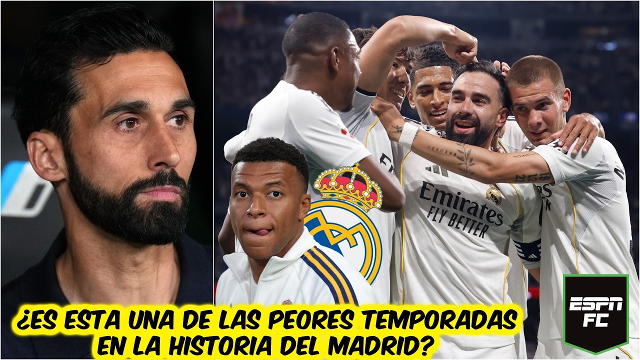 DE LA ILUSIÓN al DESASTRE. REAL MADRID acabó EN BLANCO. SIN TÍTULOS y con dos entrenadores | ESPN FC