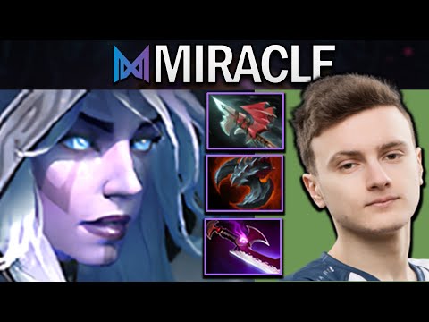 Drow Ranger Dota 2 7.32 Gameplay Nigma.Miracle with 20 Kills and Silveredge - TI12