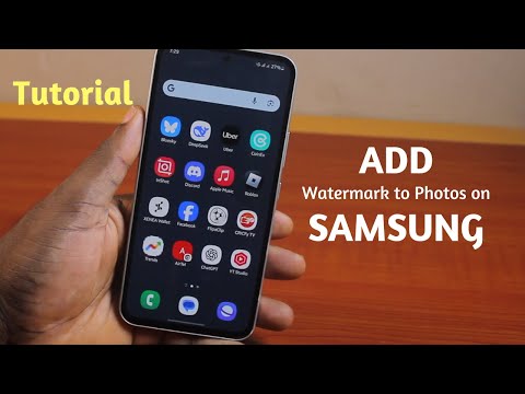 How to Add Watermark to Photos on Samsung Phone Camera