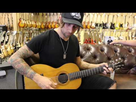 Mark Mackay playing our 1800's Martin Style 21 New York here at Norman's Rare Guitars