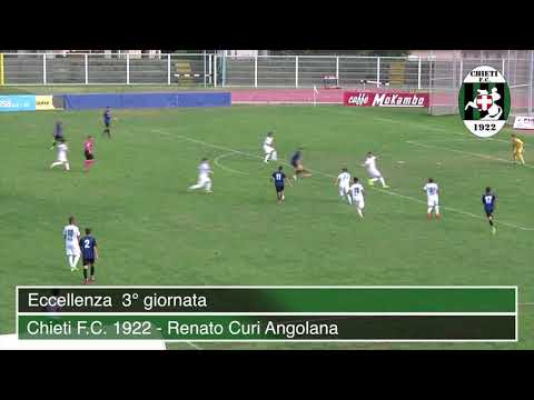 Sintesi Eccellenza Chieti Fc  1922 - R C  Angolana  1-0