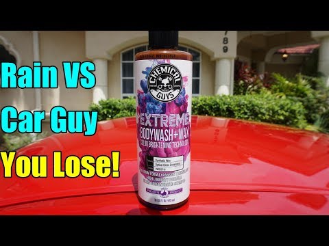 Chemical Guys Extreme Body Wash and Wax Review on my GTR!