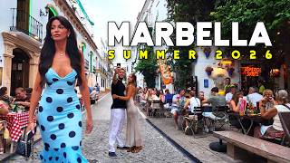 Marbella Spain 🇪🇸 Wonderful City Summer 2026 September Update Costa del Sol Walk