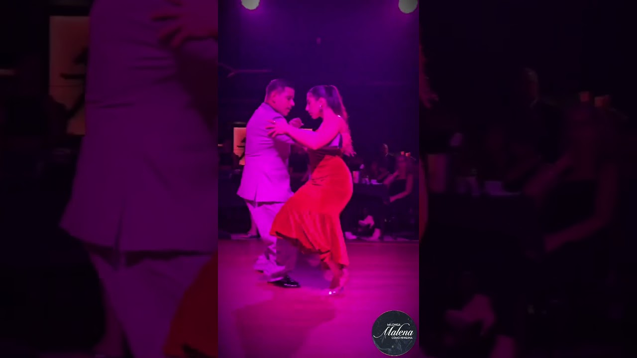 Fatima Caracoch & Brenno Marques en Milonga Malena!!