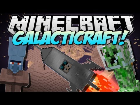DanTDM - Minecraft | GALACTICRAFT! (The Moon, Space Stations & More!) | Mod Showcase [1.6.2]
