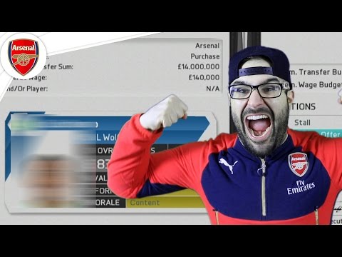 FIRST MASSIVE TRANSFER WINDOW SIGNING! - Arsenal Career Mode FIFA 16 #02