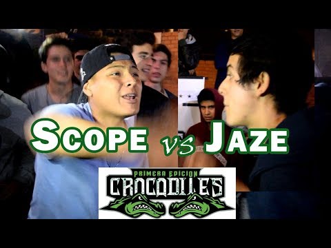 SCOPE vs JAZE - Final - Audicion EL CIRCULO "Crocodiles Peru" 03/11/17