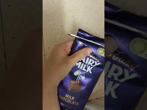 Unwrapping Cadbury Dairy Milk Chocholate#asmr #satisfying #chocolate #shorts