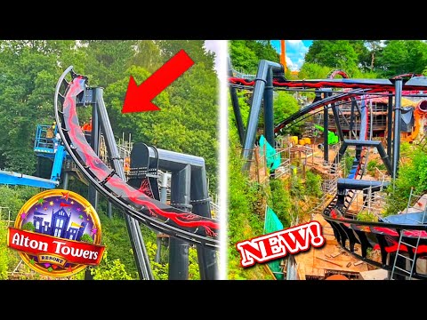 The FIRST INVERSION on Nemesis IS HERE!! - Alton Towers