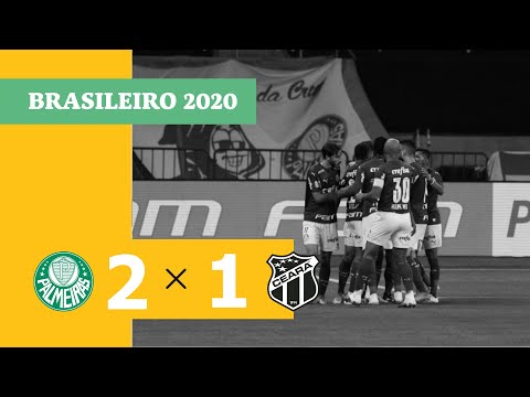 Palmeiras 2 x 1 Ceará - Gols - 03/10 - Brasileirão 2020