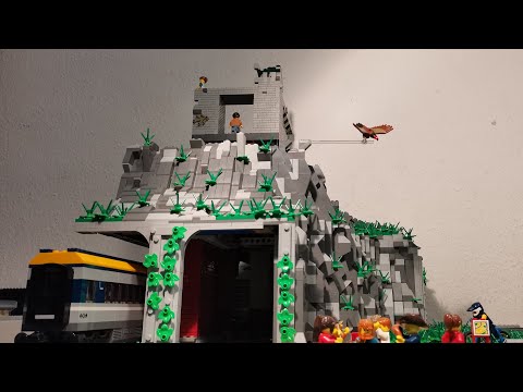 Der Berg | Die Burg | Lego Stadt Bau Teil 38