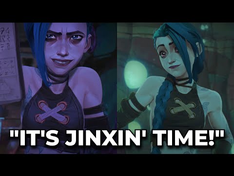 ARCANE but only when Jinx speaks
