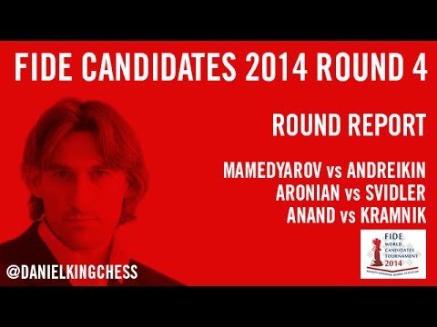 FIDE Candidates 2014 Round 4 - Aronian vs Svidler and others