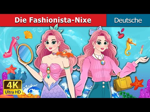 Die Fashionista-Nixe | The Fashionista Mermaid in German | @GermanFairyTales
