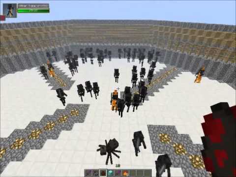 Minecraft / Mob Battles / Wither Skeletons vs Walker King