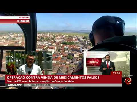 Detalhes da operação que combate organização criminosa em Campo do Meio