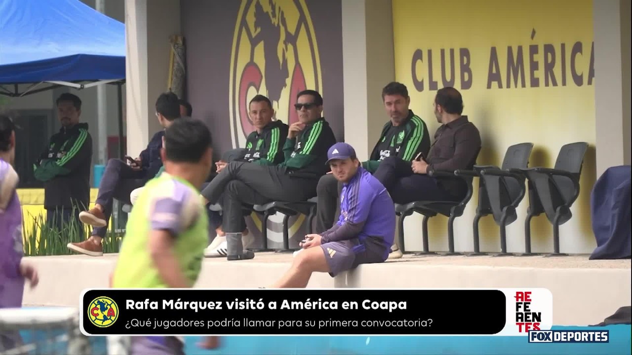 ¡LOS VISITÓ RAFA! | Márquez estuvo en el entrenamiento del América | Referentes