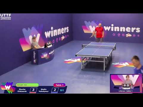 WINners League 23.08.21 Zhurba Oleksandr - Siedin Volodymyr 22:00