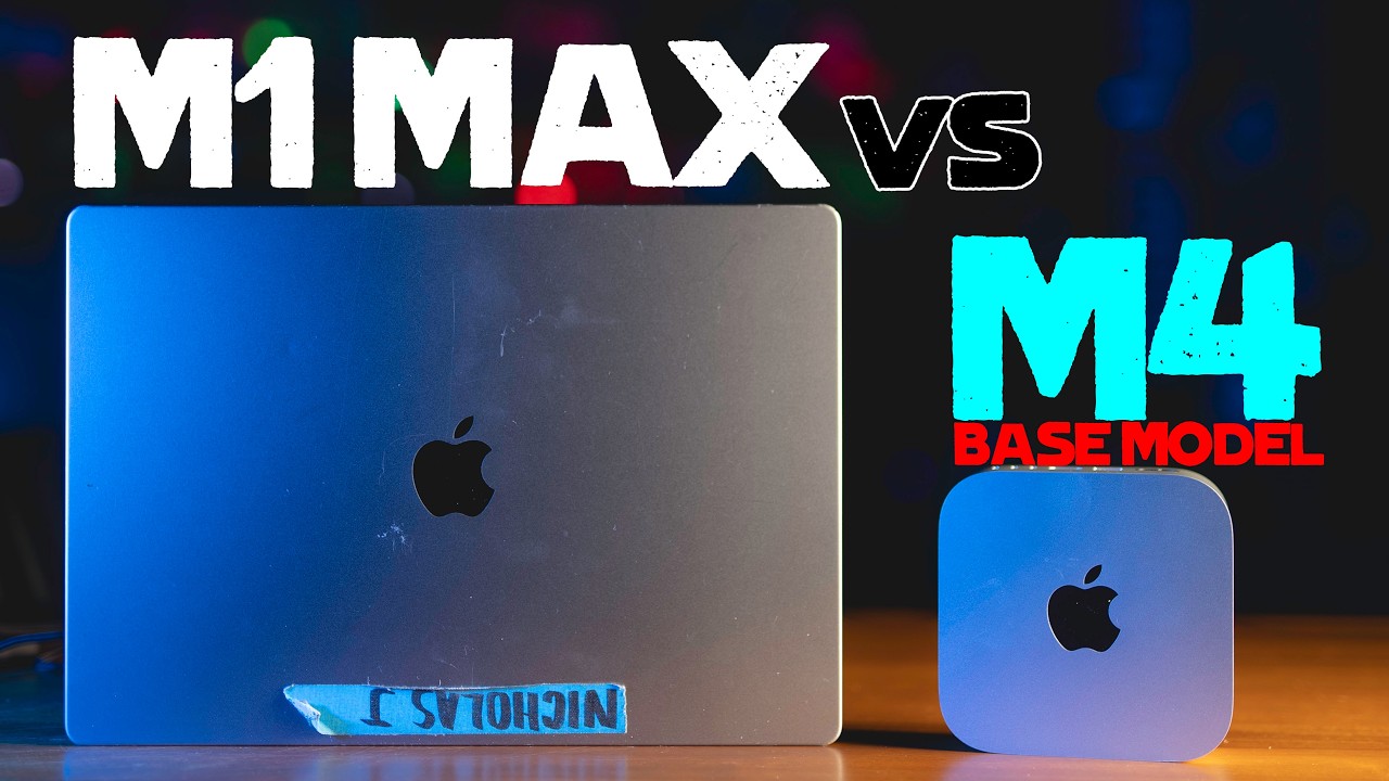 M4 Mac mini vs M1 Max for Video Editing