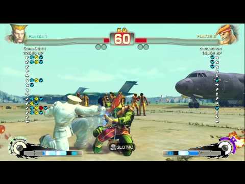 GameOutttt [Guile] vs dandanhon [Adon] 2 of 2 - SSF4 Japanese Online Ranked Matches - TRUE-HD