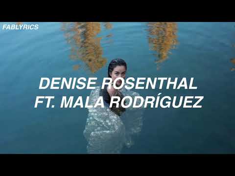 Agua Segura - Denise Rosenthal ft. Mala Rodríguez (Letra)