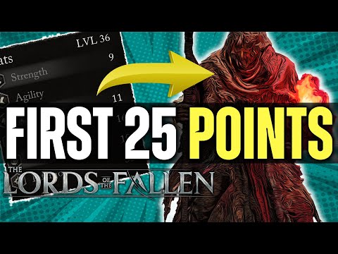 Lords of the Fallen WHERE TO SPEND FIRST 25 POINTS - BEST Pyric (Mage) Build When Starting the Game