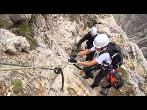 Discovery Dolomites: Via Ferrata Roda de Vael, part south