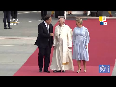 Accueil du pape François au Panama